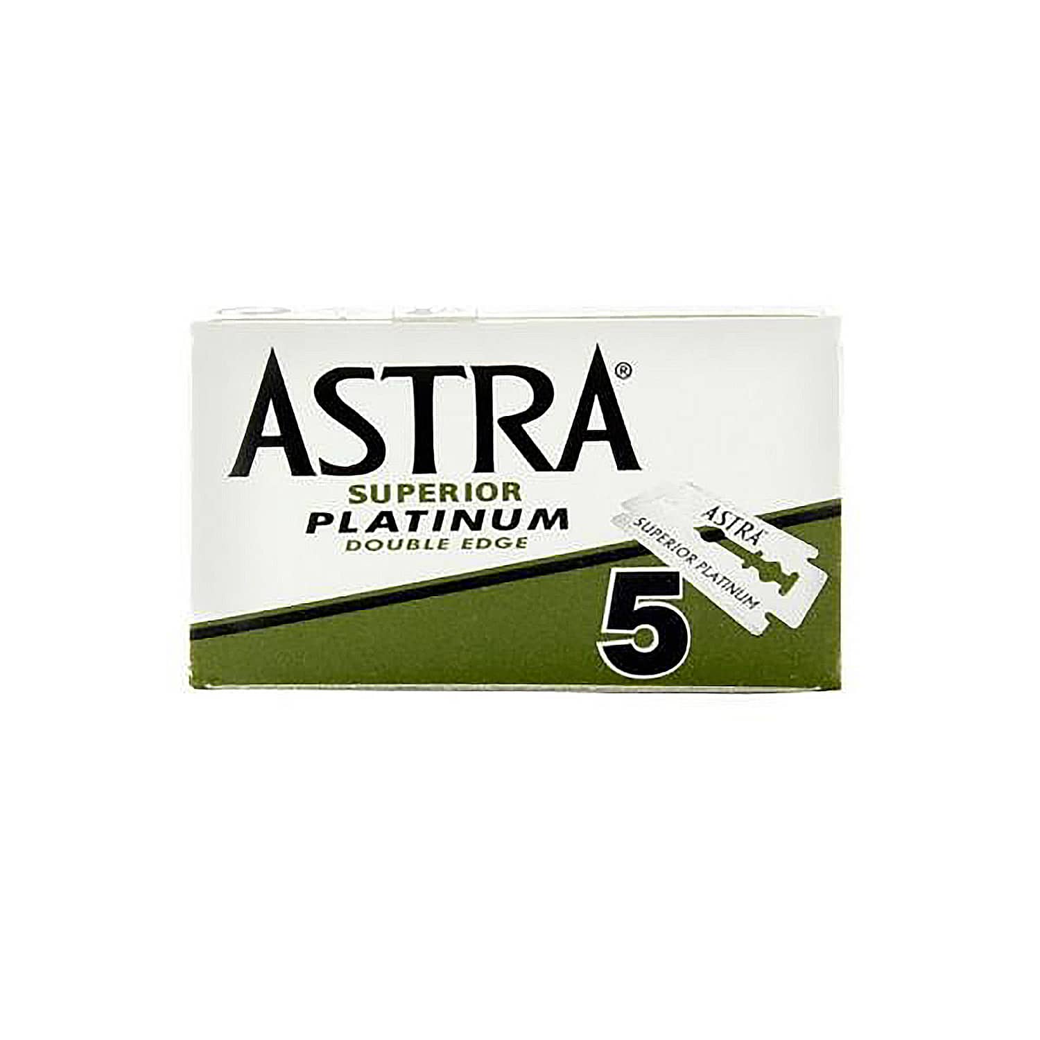 5 Platinum Razor Blades