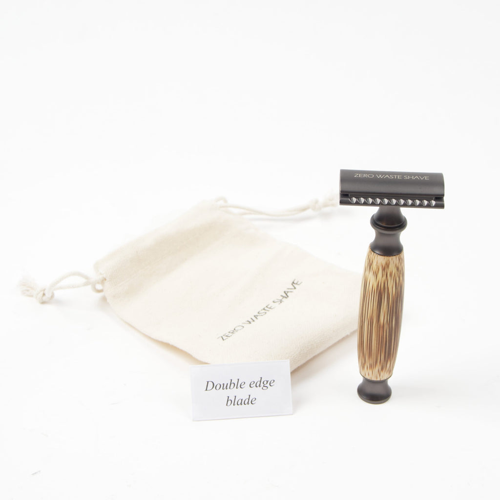 Bamboo Safety Razor - Matt Black