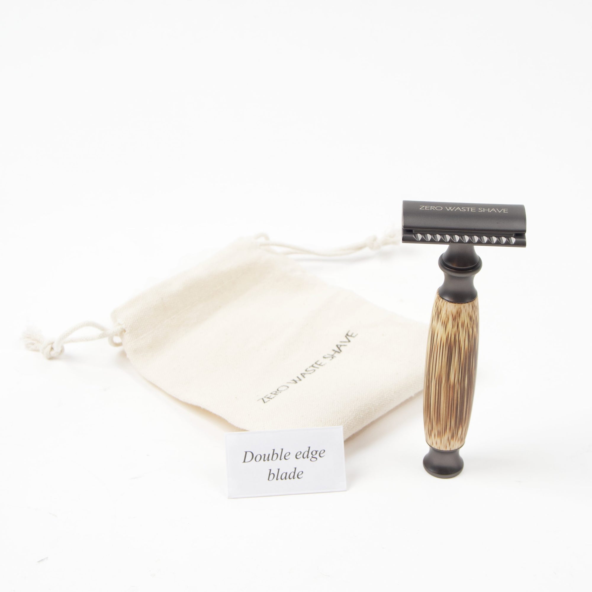 Bamboo Safety Razor - Matt Black