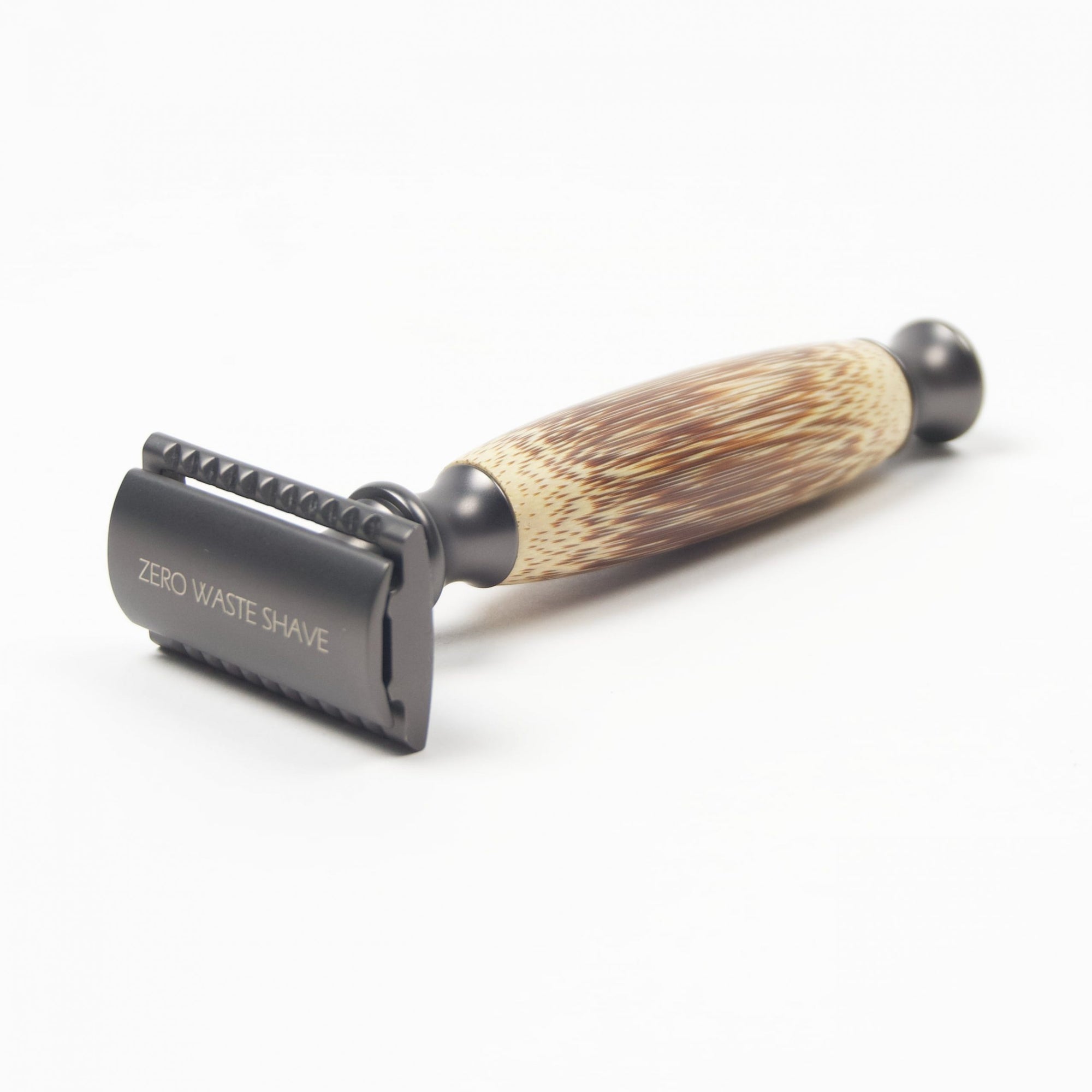 Bamboo Safety Razor - Matt Black