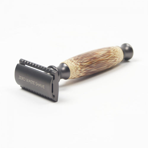 Bamboo Safety Razor - Matt Black