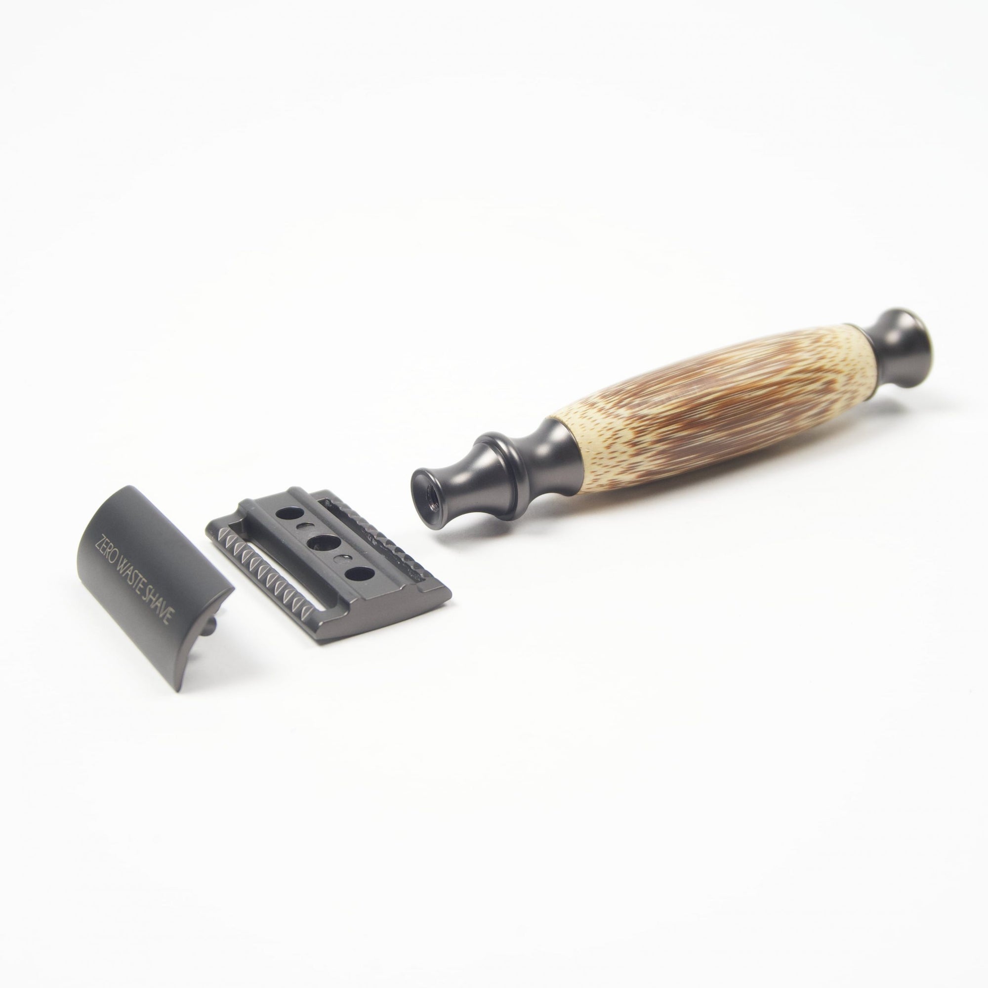Bamboo Safety Razor - Matt Black